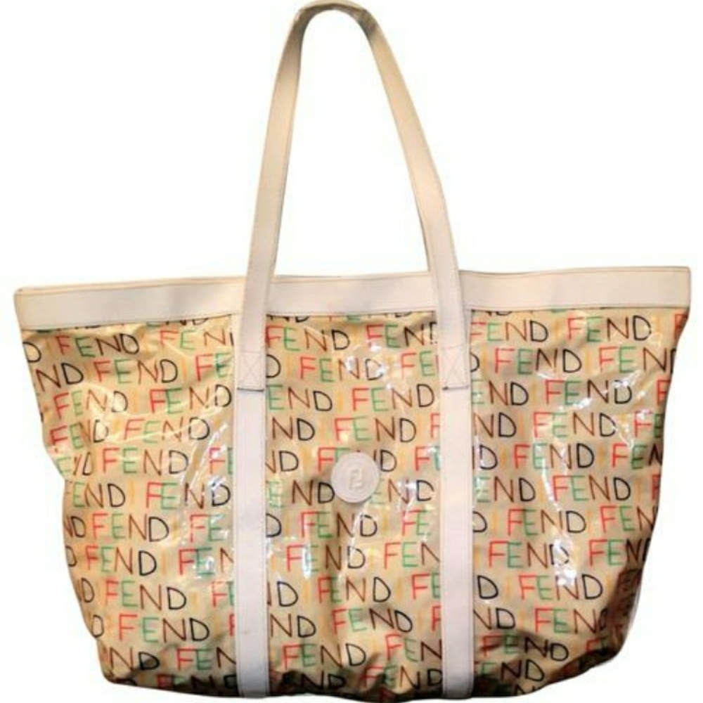 Beautiful large authentic Fendi tote